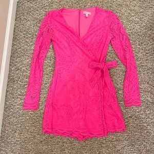 Faux wrap lilly Pulitzer romper size xs